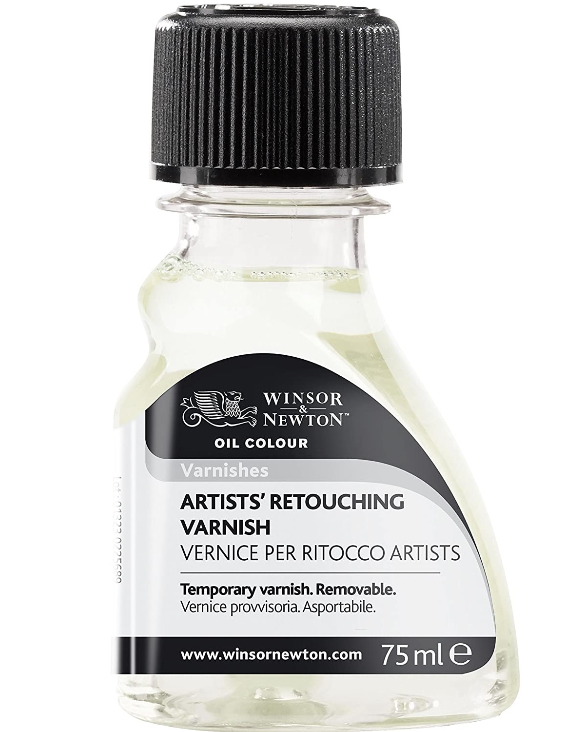 W 2921736 WINSOR & NEWTON                                              | BARNIZ RETOQUE X 75 ML. ( RETOUCHING VARNISH )                                                                                                                                                                                                            